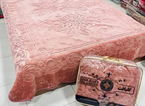 تصویر 2 از خرید پتو ضخیم گلبافت + فروش ویژه